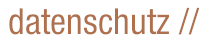 Datenschutzerklärung
